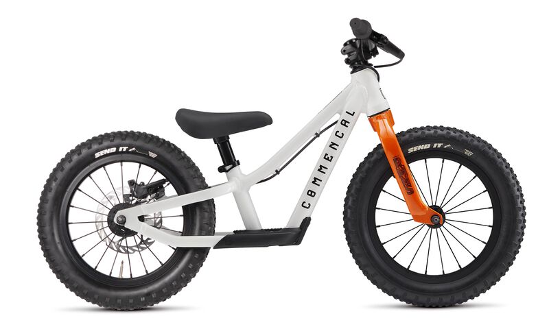 COMMENCAL RAMONES 14 PUSH BIKE PURE WHITE + HINTERRAD BREMSEN-SET